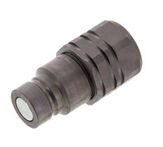 Steel DN 12.5 Flat Face Hydraulic Plug G 1/2 inch Female Threads ISO 16028 D 24.5mm