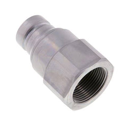 Steel DN 25 Flat Face Hydraulic Plug G 1 1/4 inch Female Threads ISO 16028 D 36mm