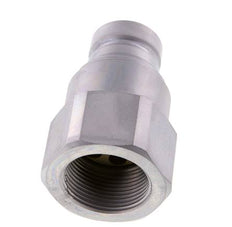 Steel DN 25 Flat Face Hydraulic Plug G 1 1/4 inch Female Threads ISO 16028 D 36mm