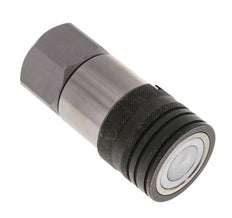 Steel DN 19 Flat Face Hydraulic Socket G 3/4 inch Female Threads ISO 16028 CEJN D 30mm