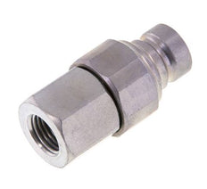 Steel DN 6.3 Flat Face Hydraulic Plug G 1/4 inch Female Threads ISO 16028 CEJN D 16.2mm
