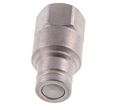 Steel DN 10 Flat Face Hydraulic Plug G 3/8 inch Female Threads ISO 16028 CEJN D 19.7mm