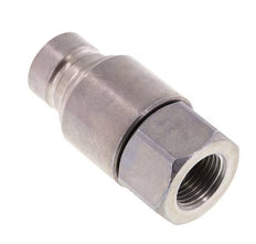 Steel DN 12.5 Flat Face Hydraulic Plug G 1/2 inch Female Threads ISO 16028 CEJN D 24.5mm