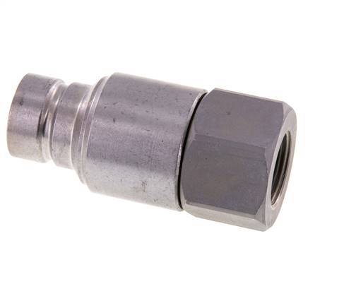 Steel DN 19 Flat Face Hydraulic Plug G 3/4 inch Female Threads ISO 16028 CEJN D 30mm