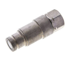 Steel DN 10 Flat Face Hydraulic Plug G 3/8 inch Female Threads ISO 16028 CEJN Pressure Eliminator D 19.7mm