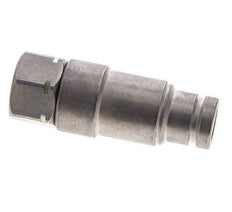 Steel DN 10 Flat Face Hydraulic Plug G 3/8 inch Female Threads ISO 16028 CEJN Pressure Eliminator D 19.7mm