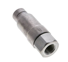 Steel DN 12.5 Flat Face Hydraulic Plug G 1/2 inch Female Threads ISO 16028 CEJN Pressure Eliminator D 24.5mm