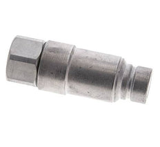 Steel DN 12.5 Flat Face Hydraulic Plug G 1/2 inch Female Threads ISO 16028 CEJN Pressure Eliminator D 24.5mm