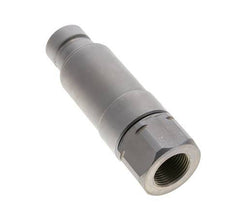 Steel DN 19 Flat Face Hydraulic Plug G 3/4 inch Female Threads ISO 16028 CEJN Pressure Eliminator D 30mm