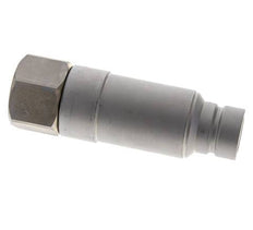 Steel DN 19 Flat Face Hydraulic Plug G 1 inch Female Threads ISO 16028 CEJN Pressure Eliminator D 30mm