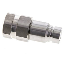 Stainless Steel DN 12 Flat Face Hydraulic Plug G 3/4 inch Female Threads ISO 16028 D 24.5mm