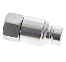 Stainless Steel DN 12 Flat Face Hydraulic Plug G 1/2 inch Female Threads ISO 16028 CEJN D 24.5mm