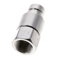 Stainless Steel DN 12 Flat Face Hydraulic Plug G 3/4 inch Female Threads ISO 16028 CEJN D 24.5mm