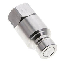 Stainless Steel DN 12 Flat Face Hydraulic Plug G 3/4 inch Female Threads ISO 16028 CEJN D 24.5mm