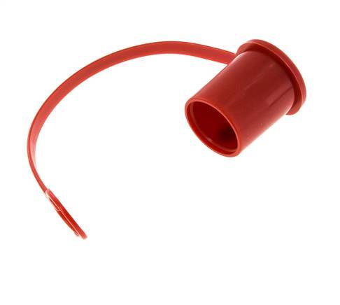 28 mm Plastic Dust Protection Cap For Coupling socket with Chain [2 Pieces]