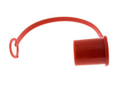 28 mm Plastic Dust Protection Cap For Coupling socket with Chain [2 Pieces]