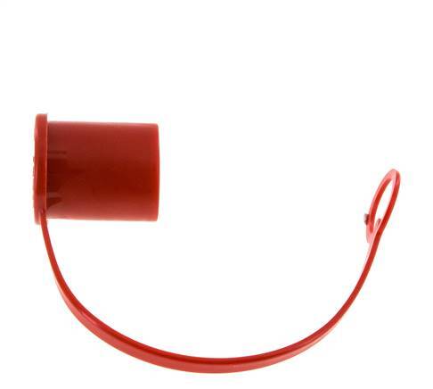 28 mm Plastic Dust Protection Cap For Coupling socket with Chain [2 Pieces]