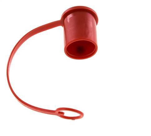 28 mm Plastic Dust Protection Cap For Coupling socket with Chain [2 Pieces]