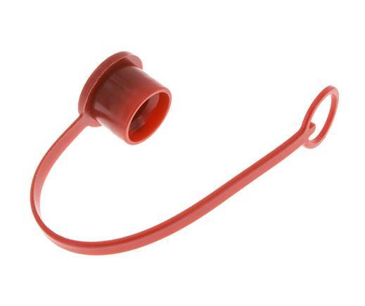 16.2 mm Plastic Dust Protection Cap For Coupling plug with Chain [2 Pieces]