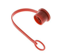 16.2 mm Plastic Dust Protection Cap For Coupling plug with Chain [2 Pieces]