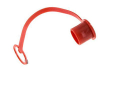 19.7 mm Plastic Dust Protection Cap For Coupling plug with Chain [2 Pieces]