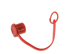 19.7 mm Plastic Dust Protection Cap For Coupling plug with Chain [2 Pieces]