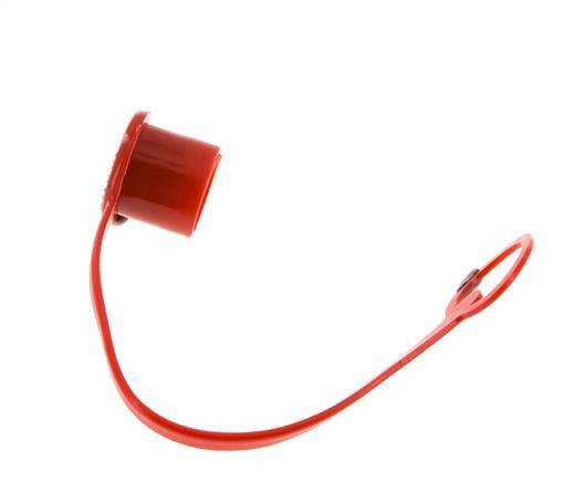 19.7 mm Plastic Dust Protection Cap For Coupling plug with Chain [2 Pieces]