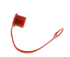 19.7 mm Plastic Dust Protection Cap For Coupling plug with Chain [2 Pieces]