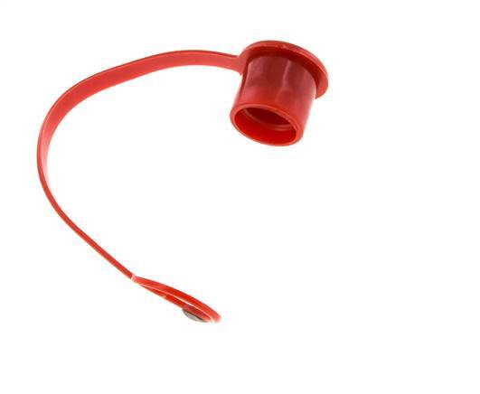 19.7 mm Plastic Dust Protection Cap For Coupling plug with Chain [2 Pieces]