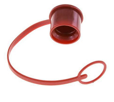 30 mm Plastic Dust Protection Cap For Coupling plug with Chain [2 Pieces]