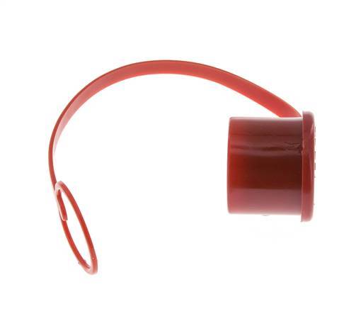 30 mm Plastic Dust Protection Cap For Coupling plug with Chain [2 Pieces]