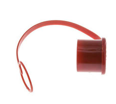 30 mm Plastic Dust Protection Cap For Coupling plug with Chain [2 Pieces]