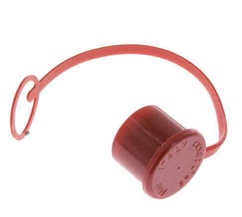 30 mm Plastic Dust Protection Cap For Coupling plug with Chain [2 Pieces]