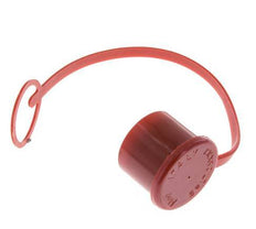 30 mm Plastic Dust Protection Cap For Coupling plug with Chain [2 Pieces]
