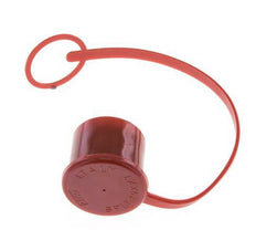 30 mm Plastic Dust Protection Cap For Coupling plug with Chain [2 Pieces]