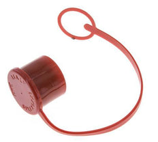 30 mm Plastic Dust Protection Cap For Coupling plug with Chain [2 Pieces]