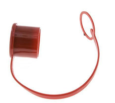 30 mm Plastic Dust Protection Cap For Coupling plug with Chain [2 Pieces]