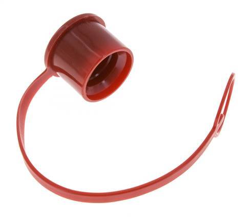 30 mm Plastic Dust Protection Cap For Coupling plug with Chain [2 Pieces]