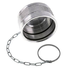 72.9 mm Aluminum Dust Protection Cap For Coupling plug with Chain