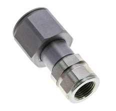 Steel DN 8.7 Flat Face Hydraulic Plug G 1/2 inch Female Threads ISO 16028 D M30 x 2