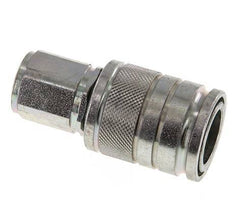 Steel DN 10 Hydraulic Coupling Socket M18x1.5 Female Threads ISO 7241-1 A D 17.3mm