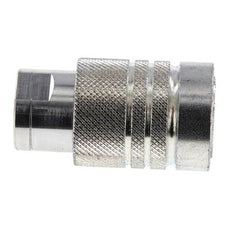 Steel DN 10 Hydraulic Coupling Socket G 3/8 inch Female Threads ISO 7241-1 A D 16mm
