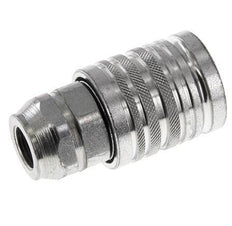 Steel DN 12.5 Hydraulic Coupling Socket G 3/8 inch Female Threads ISO 7241-1 A D 20.5mm