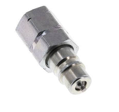 Steel DN 6.3 Hydraulic Coupling Plug G 1/4 inch Female Threads ISO 7241-1 A D 12mm