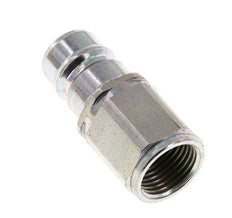 Steel DN 10 Hydraulic Coupling Plug M18x1.5 Female Threads ISO 7241-1 A D 17.3mm