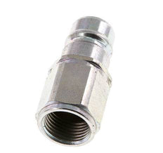 Steel DN 10 Hydraulic Coupling Plug M18x1.5 Female Threads ISO 7241-1 A D 17.3mm