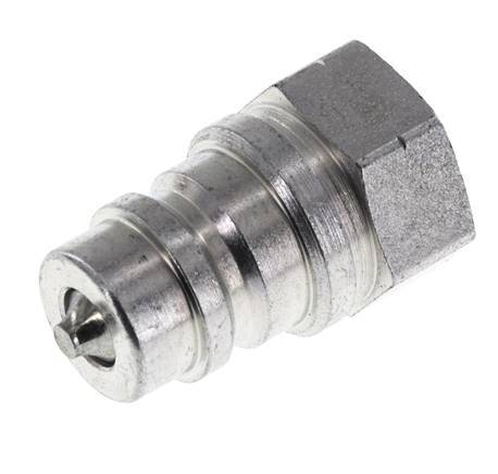Steel DN 10 Hydraulic Coupling Plug G 3/8 inch Female Threads ISO 7241-1 A D 16mm