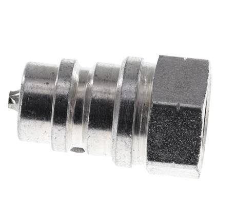 Steel DN 10 Hydraulic Coupling Plug G 3/8 inch Female Threads ISO 7241-1 A D 16mm