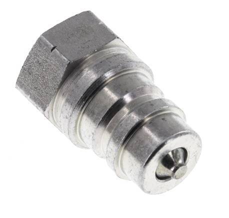 Steel DN 10 Hydraulic Coupling Plug G 3/8 inch Female Threads ISO 7241-1 A D 16mm