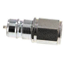 Steel DN 10 Hydraulic Coupling Plug G 3/8 inch Female Threads ISO 7241-1 A D 17.3mm